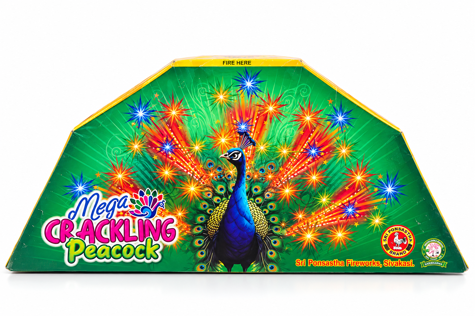 MEGA CRACKLING PEACOCK BIG (5 IN 1)
