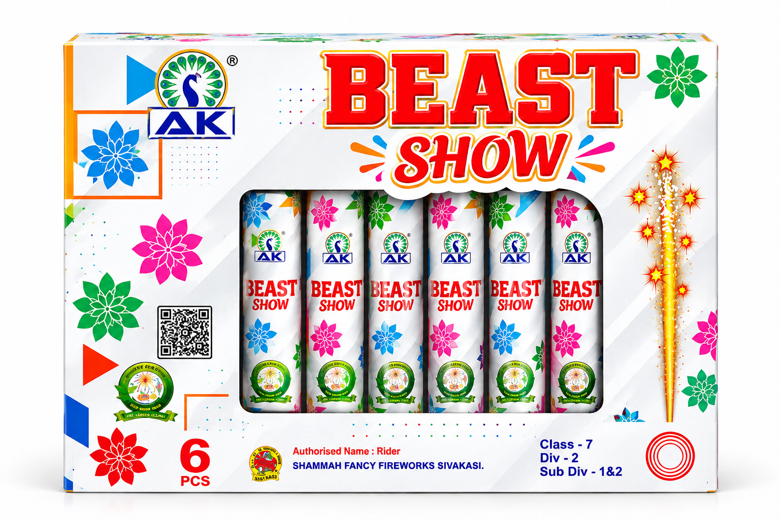 BEAST SHOW (6 PCS)